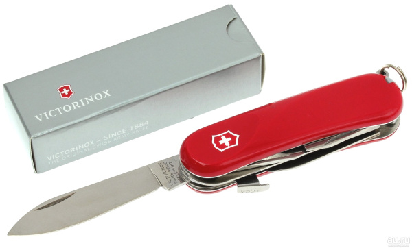 Нож Victorinox Outrider, 111мм, 14 функций (красный)